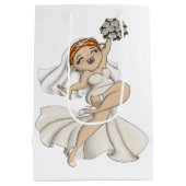 Happy Bride 03 Mittlere Geschenktüte (Rückseite)