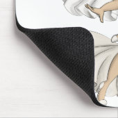 Happy Bride 03 Mousepad (Ecke)