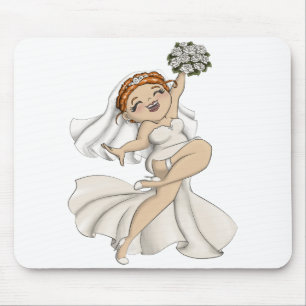 Happy Bride 03 Mousepad