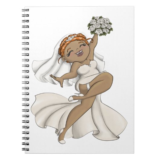 Happy Bride 03 Notizblock (Vorderseite)