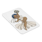 Happy Bride 07 Magnet (Rechte Seite)