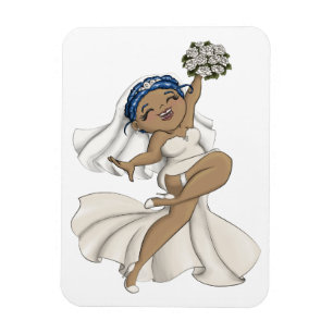 Happy Bride 07 Magnet