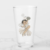 Happy Bride 11 Glas (Rückseite)
