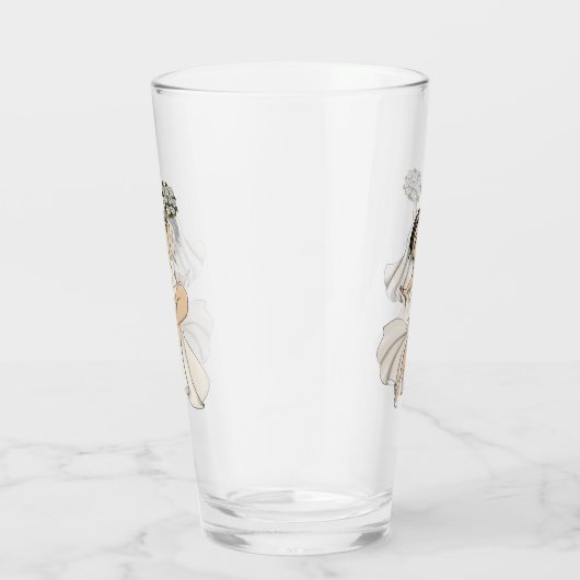 Happy Bride 11 Glas (Rechts)