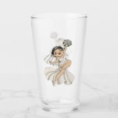 Happy Bride 11 Glas (Vorderseite)