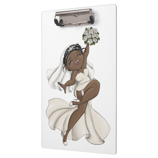 Happy Bride 11 Klemmbrett (Links)