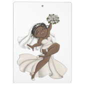 Happy Bride 11 Klemmbrett (Rückseite)