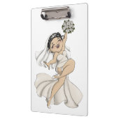 Happy Bride 11 Klemmbrett (Links)