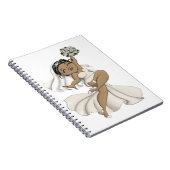 Happy Bride 11 Notizblock (Rechte Seite)