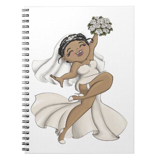Happy Bride 11 Notizblock (Vorderseite)