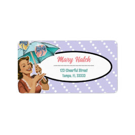 Happy Bride Address Labels 2 Adressaufkleber