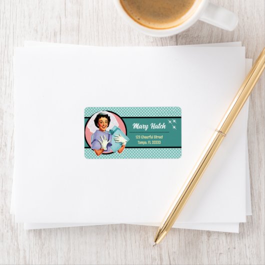 Happy Bride Address Labels Adressaufkleber (Insitu)