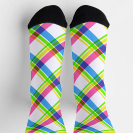 Happy & Bright Kariert Socks Socken