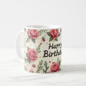 Happy Brithday Tasse Cup (Vorderseite Links)