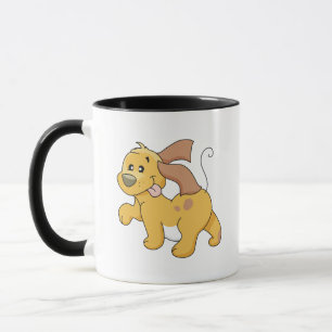 Happy Brown Dog Tshirts und Geschenke Tasse
