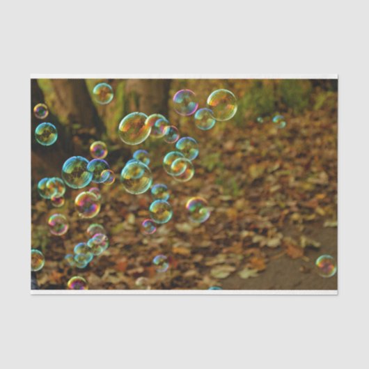 Happy Bubbles 11 Dekoupage Tissue Seidenpapier (Vorderseite)