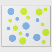 Happy Bubbles Gift Wrap Geschenkpapier (Flach)