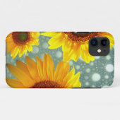 Happy Bubbly Sunblumen Case-Mate iPhone Hülle (Rückseite (Horizontal))