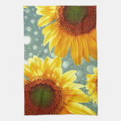 Happy Bubbly Sunblumen Handtuch (Vertikal)