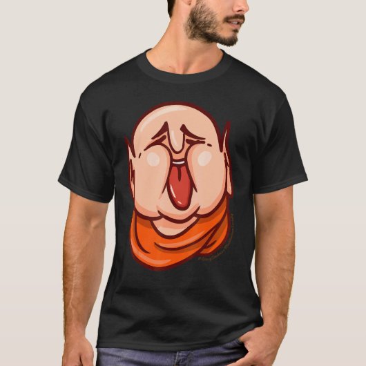 Happy Buddha Loving Kindness Metta Blessing Prayer T-Shirt (Vorderseite)