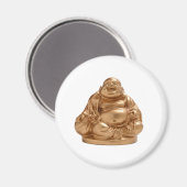 Happy Buddha Magnet (Vorderseite/Rückseite)