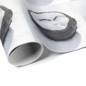 Happy Buddha mit schneegedämpft Geschenkpapier (Rolleneckpunkt)