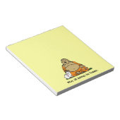 HAPPY BUDDHA NOTIZBLOCK (angewinkelt)