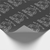 Happy Buddha Rub my Bly für viel Glück Buddhist Geschenkpapier (Ecke)