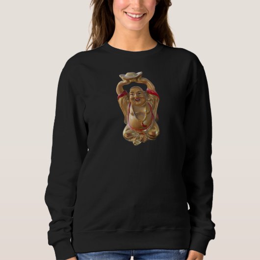 Happy Buddha Sweatshirt (Vorderseite)