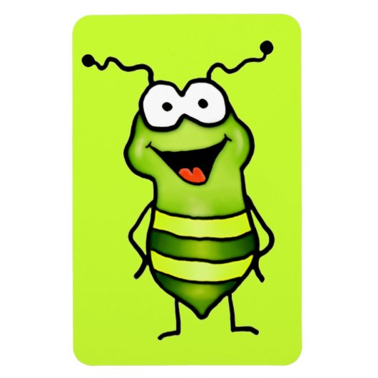 Happy Bug Magnet (Vertikal)