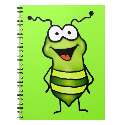 Happy Bug Notizblock (Vorderseite)