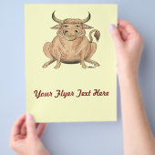 Happy Bull Flyer (Hand)