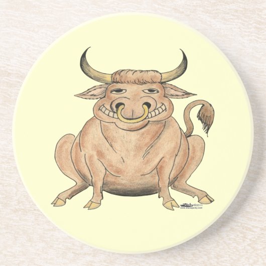 Happy Bull Untersetzer (Vorne)