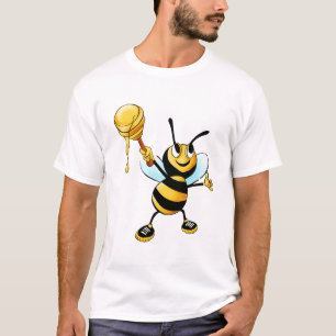 Happy Bumble Bee mit einem Scoop of Honey T-Shirt