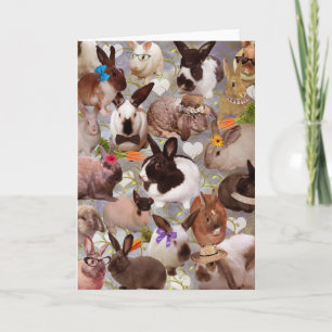 Happy Bunnies Feiertagskarte