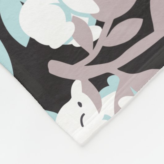 Happy Bunnies Fleecedecke (Ecke)