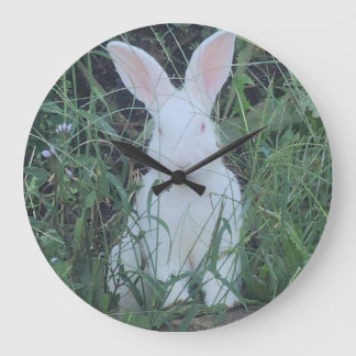 Happy Bunny Große Wanduhr