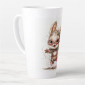 Happy Bunny Latte Tasse (Linke Ecke)