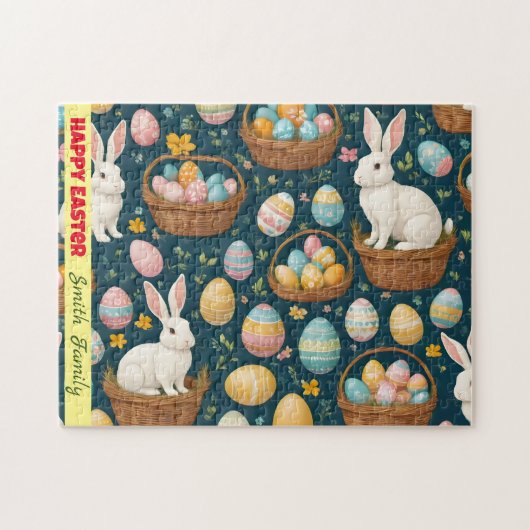 Happy Bunny Oaster Moderne Sammlung Puzzle (Horizontal)