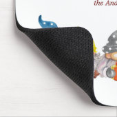 Happy bunt gnomes elegantes Drehmousepad Mousepad (Ecke)