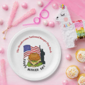 Happy Burger Day personalisiert Paper Teller (Party)