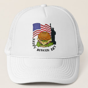 Happy Burger Day Truckerkappe