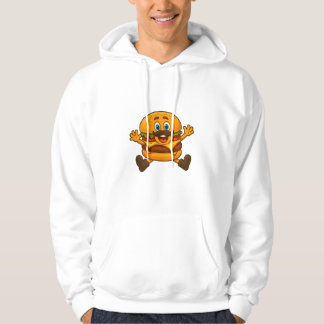Happy Burger Freund von MiniSnackWorld Hoodie