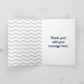 Happy Burrito Waving Hello Karte (Innenseite)