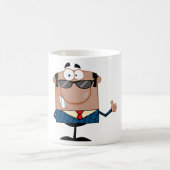 Happy Business man Kaffeetasse (Mittel)