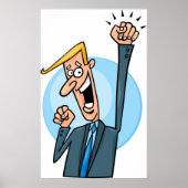 Happy Businessman Poster (Vorne)