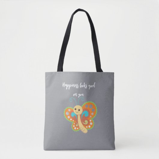 Happy Buterfly Tasche (Vorderseite)