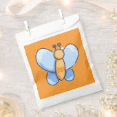 Happy Butterfly BabyShower Fevor Bags Geschenktütchen (Ausgeschnitten)