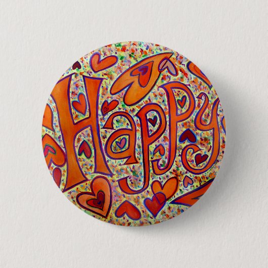 Happy Button (Vorderseite)