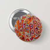 Happy Button (Vorne & Hinten)